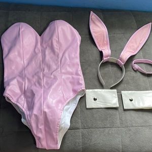 Pink Bunny Suit